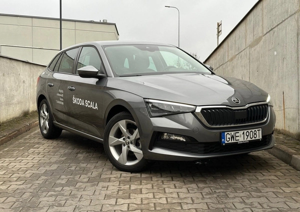 Skoda Scala cena 86990 przebieg: 9419, rok produkcji 2023 z Radzionków małe 172